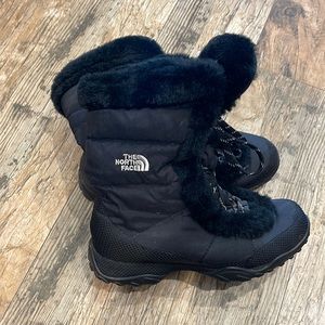North face winter grip goose down boots size 6.5
